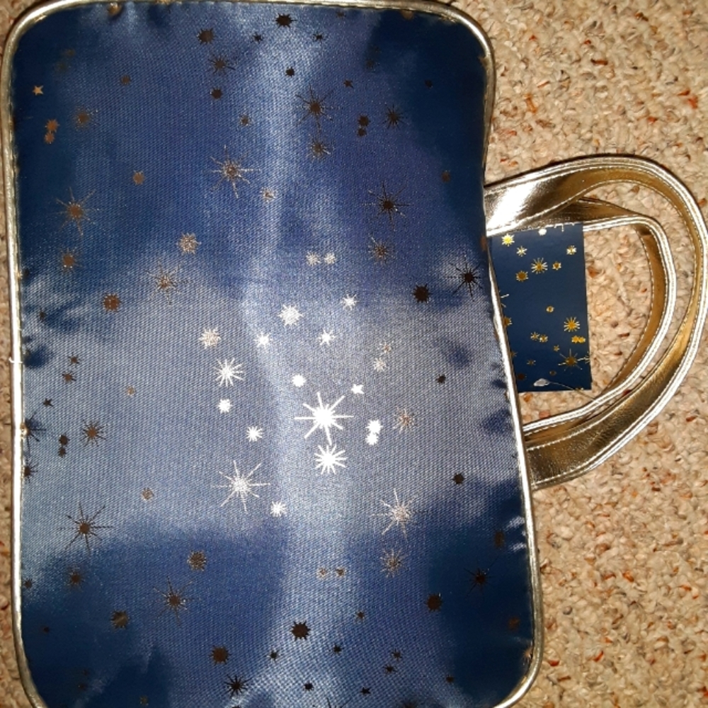 Celestial print toiletry/cosmetic travel kit